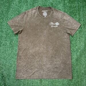 Chemistry Corvette Cotton SS Short‎ Sleeve T-shirt Brown Clay Mens Medium